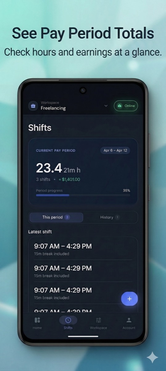 Catch overtime automatically screen in AltisTrack